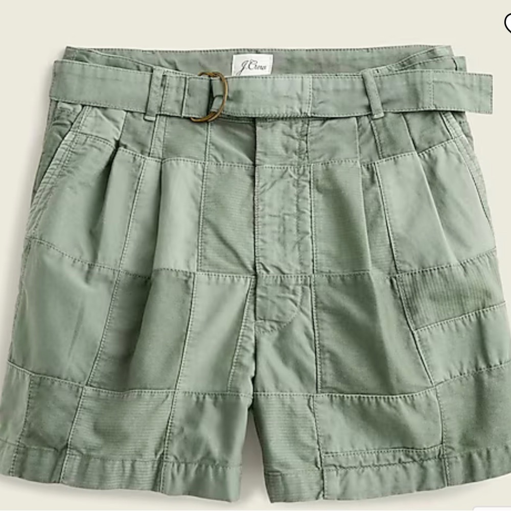 J.Crew Limited Edition D-Ring Patchwork Short - image 2